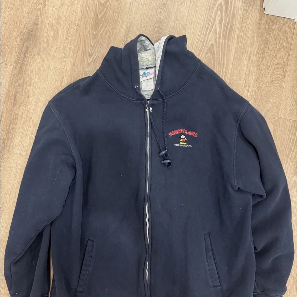DISNEYLAND VINTAGE zipup sweatshirt L - Picture 3 of 15